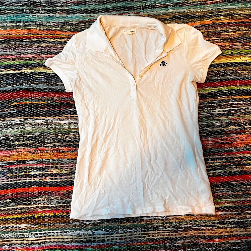 White polo shirt (if bought will be pressed)